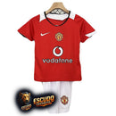 MANCHESTER UNITED I 05/06 EQUIPACIÓN PARA NIÑOS (RETRO)