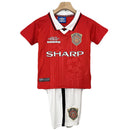 MANCHESTER UNITED I 99/00 EQUIPACIÓN PARA NIÑOS (RETRO)