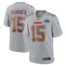 CAMISETA NFL KANSAS CITY CHIEFS PATRICK MAHOMES – SUPER BOWL LVII GRAY JERSEY